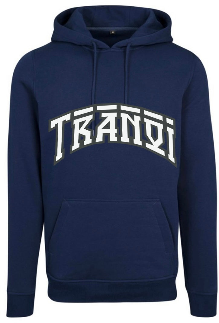 Tranqi initial Hoodie blue